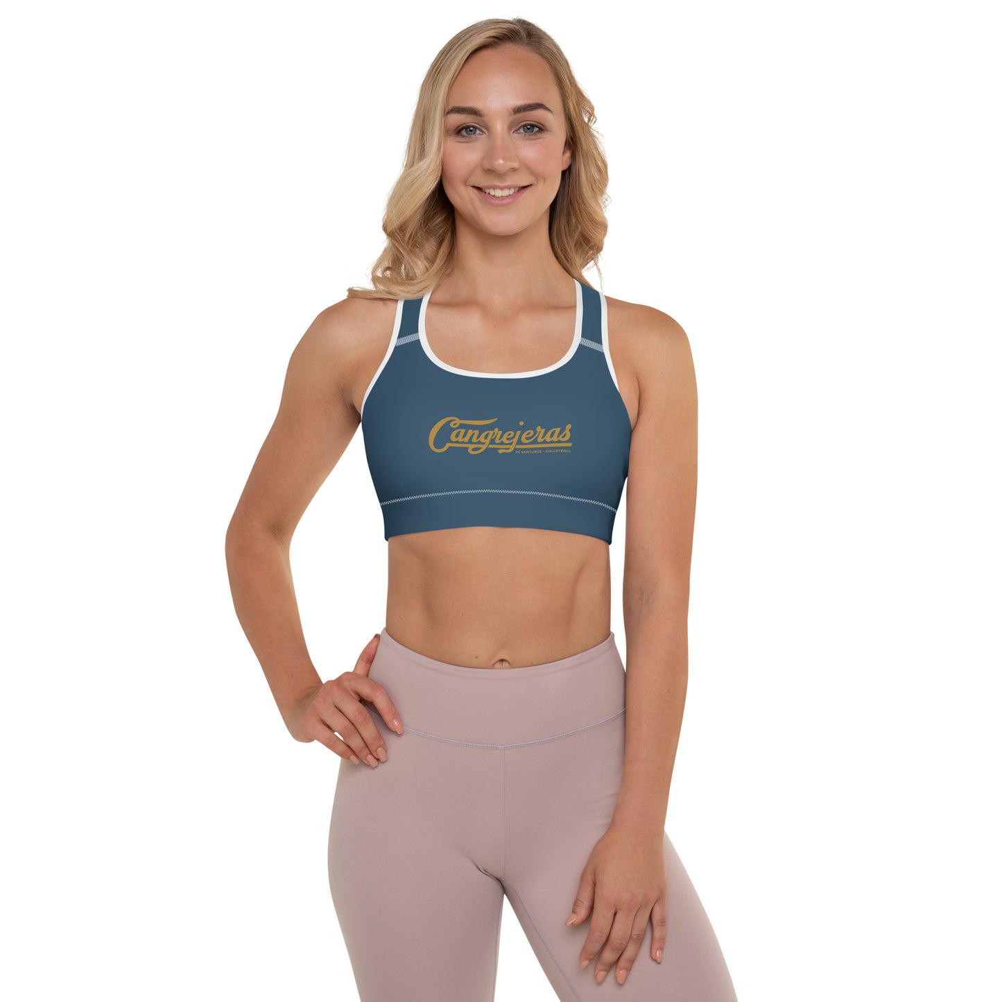 Cangrejeras RETRO Padded Sports Bra
