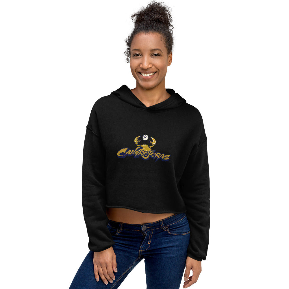 Cangrejeras Women's Crop Hoodie