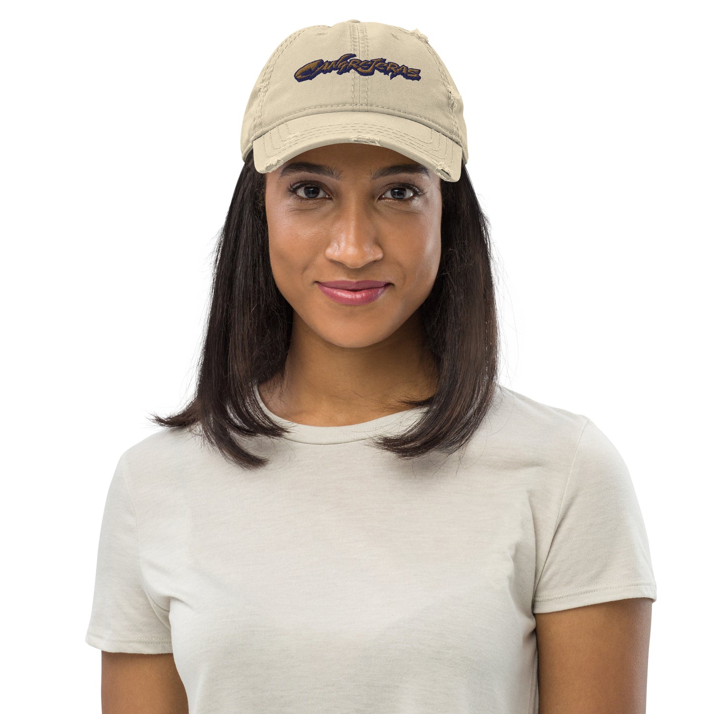 Cangrejeras Distressed Dad Hat