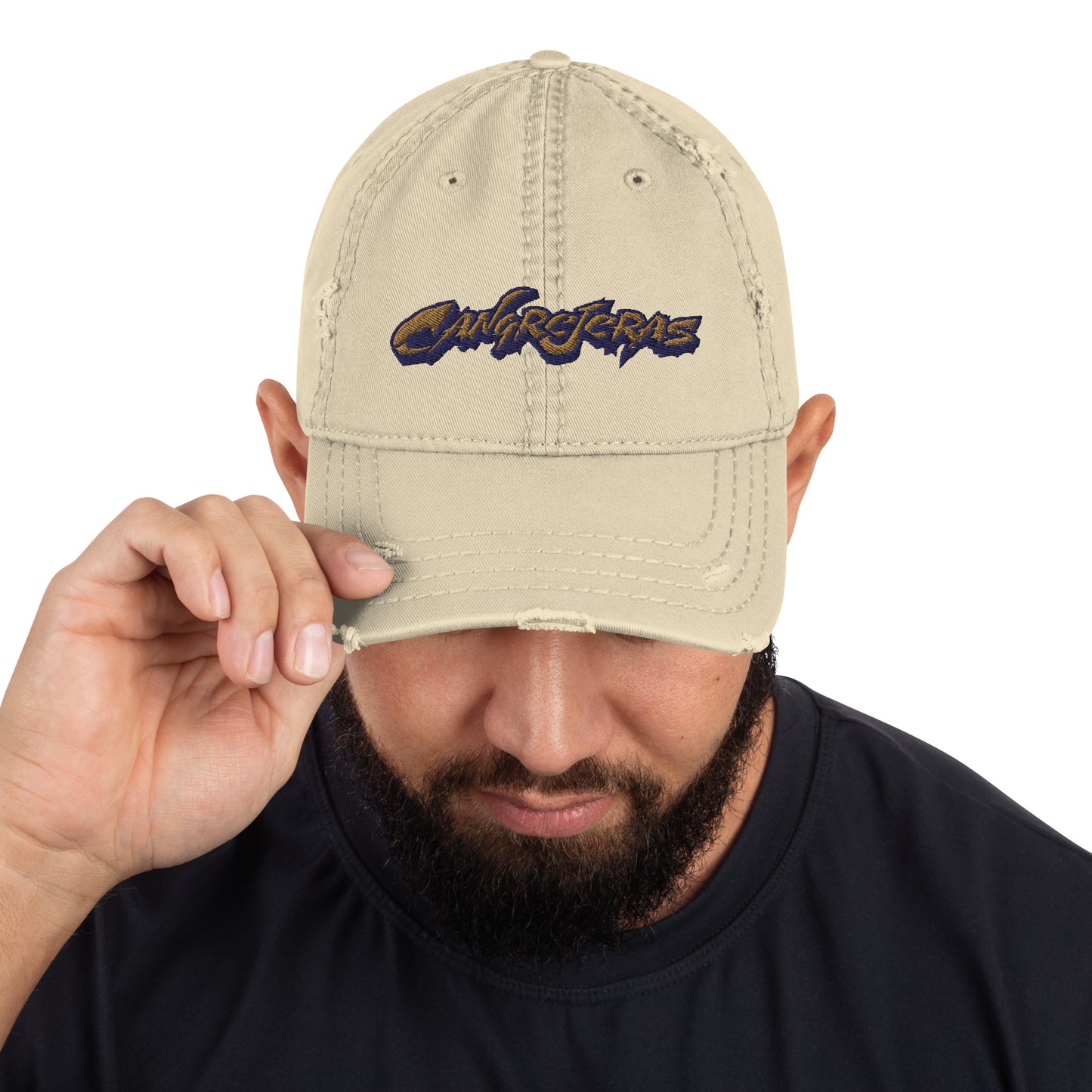 Cangrejeras Distressed Dad Hat